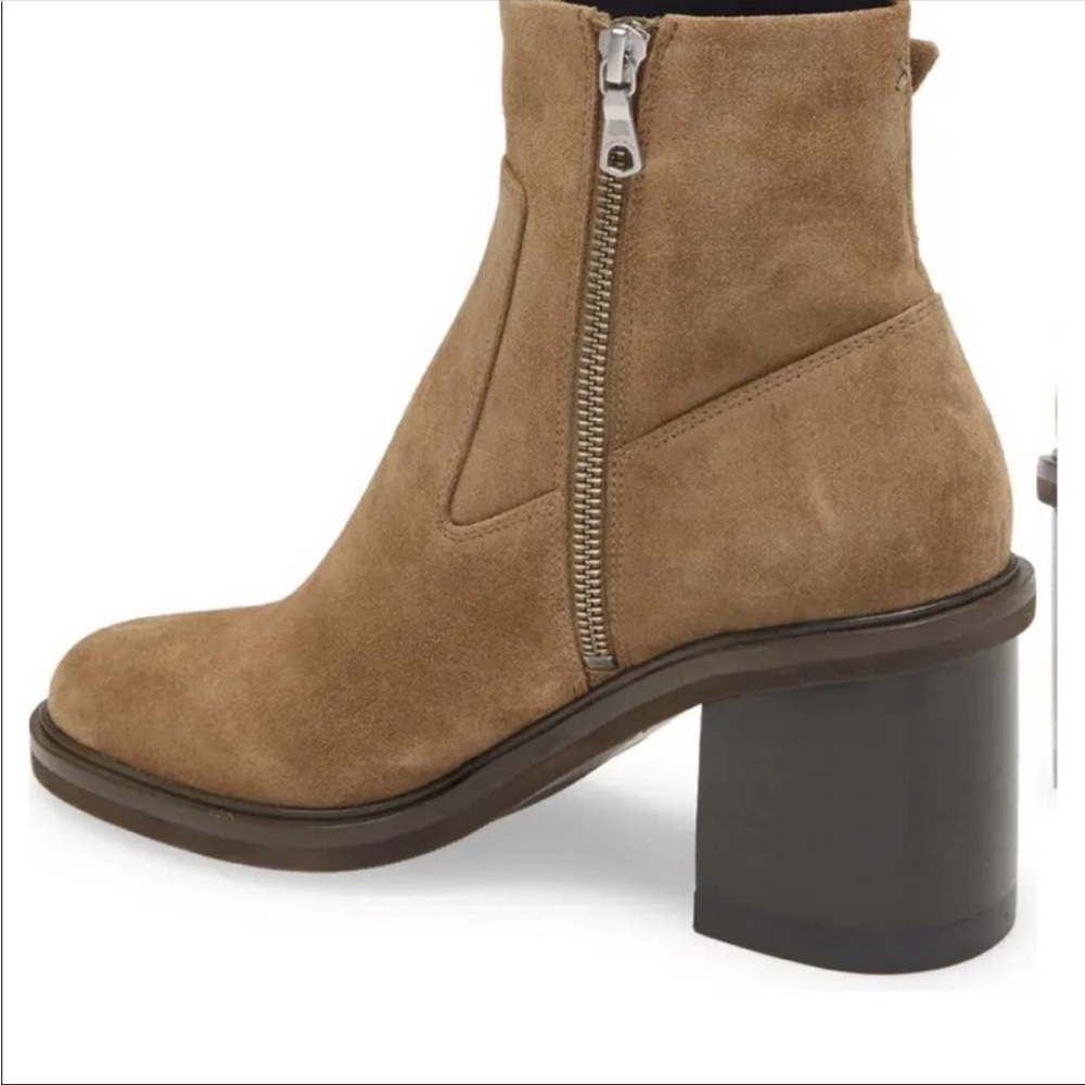 Rag & Bone Olive Tan Soren Suede Booties - Picture 7 of 7